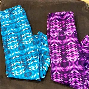 Pair of old navy active workout capris